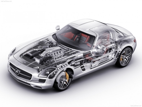 Mercedes-Benz SLS AMG (2011) (123 wallpapers)