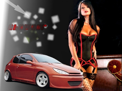 Super Cars With Hot Girls HD collection (169 wallpapers)