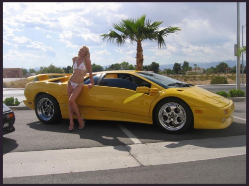 Super Cars With Hot Girls HD collection (169 wallpapers)