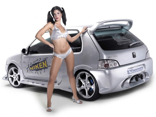 Super Cars With Hot Girls HD collection (169 wallpapers)