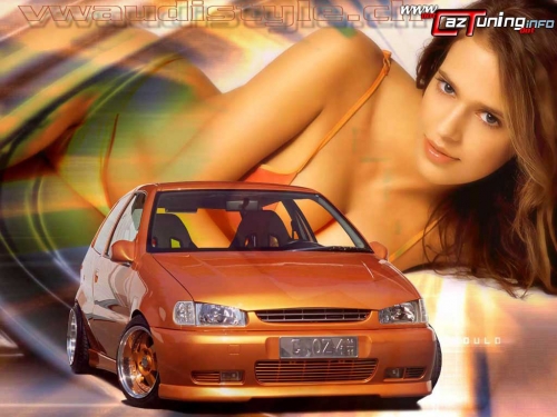 Cars and girls (80 wallpapers)