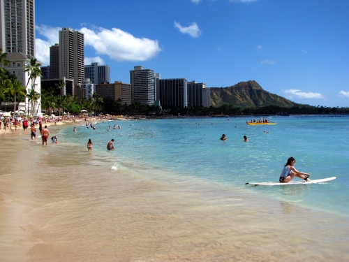 Crowds on Waikiki Beach Wallpapers (82 wallpapers)