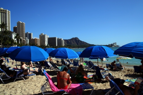 Crowds on Waikiki Beach Wallpapers (82 wallpapers)