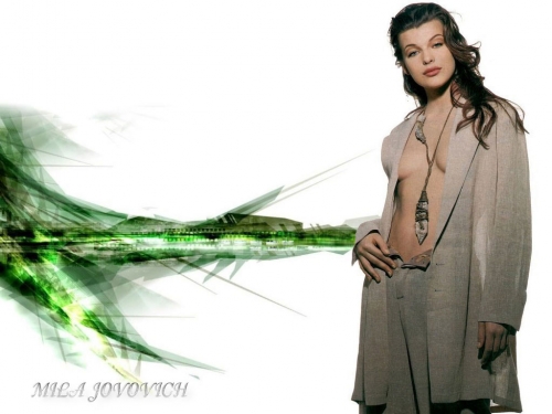 Milla Jovovich (88 wallpapers)