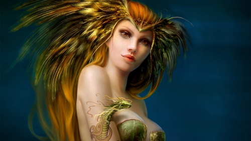 Amazing Digital Art Girls HDTV Wallpapers (200 wallpapers)