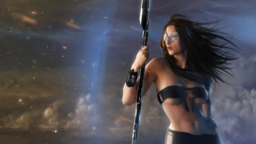 Amazing Digital Art Girls HDTV Wallpapers (200 wallpapers)