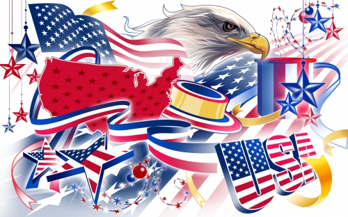 USA Independence Day Illustration Wallpapers (40 wallpapers)