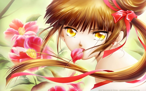 Anime Girls 2010 HD Wallpapers (110 wallpapers)