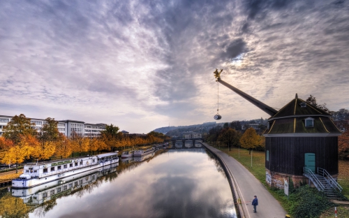 Types of the Saarbrucken City (35 wallpapers)