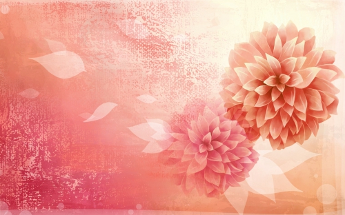 Beautiful Vector Art Flowers Wallpapers (40 wallpapers)