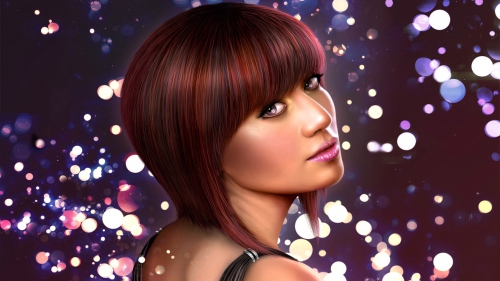 Amazing Digital Art Girls HDTV Wallpapers (200 wallpapers)