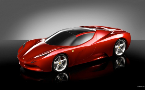 Super Red Hot Ferrari Cars WideScreen Wallpapers (55 wallpapers)