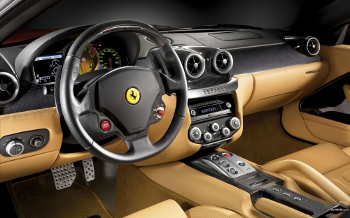 Super Red Hot Ferrari Cars WideScreen Wallpapers (55 wallpapers)