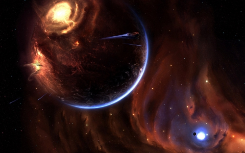 Fascinating space on your desktop part two (155 wallpapers)