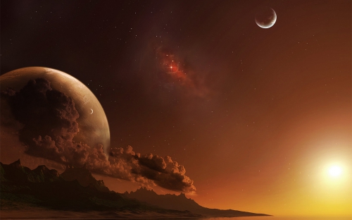 Fascinating space on your desktop part two (155 wallpapers)