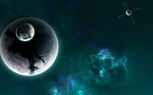 Fascinating space on your desktop part four (90 wallpapers)