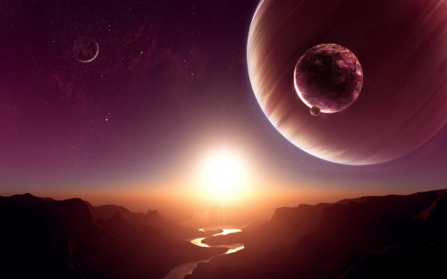 Fascinating space on your desktop part four (90 wallpapers)