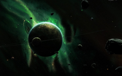 Fascinating space on your desktop part four (90 wallpapers)