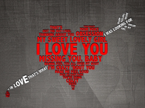 Desktop wallpapers on the theme of love (77 wallpapers)