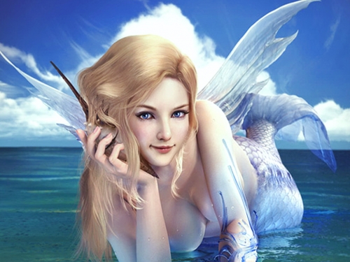 Wallpaper with colorful fantasy or not that girls world. [1024768] [fantasy, painting, girls] (1499 wallpapers)