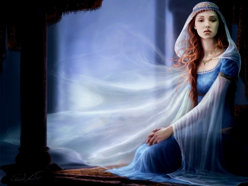 Wallpaper with colorful fantasy or not that girls world. [1024768] [fantasy, painting, girls] (1499 wallpapers)