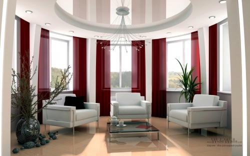 Design of different rooms in the apartment D2 - (2011) JPEG (376 wallpapers)