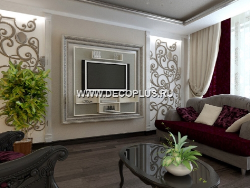 Design of different rooms in the apartment D2 - (2011) JPEG (376 wallpapers)