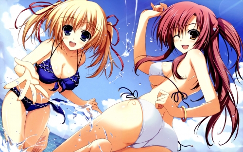 Anime Wallpapers with Girls (2) (50 wallpapers)