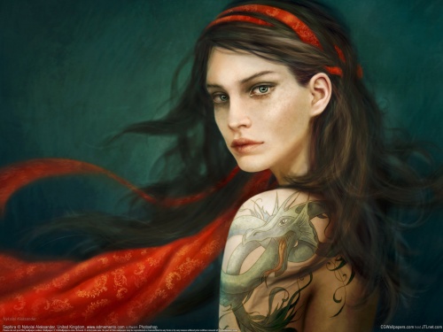 Art girls wallpapers (71 )