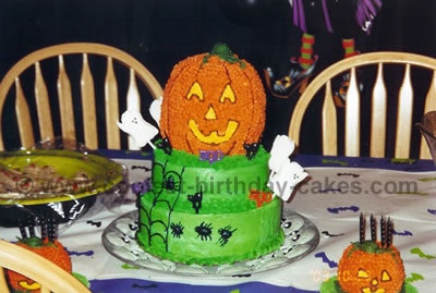 Scary Halloween cakes (454 wallpapers)