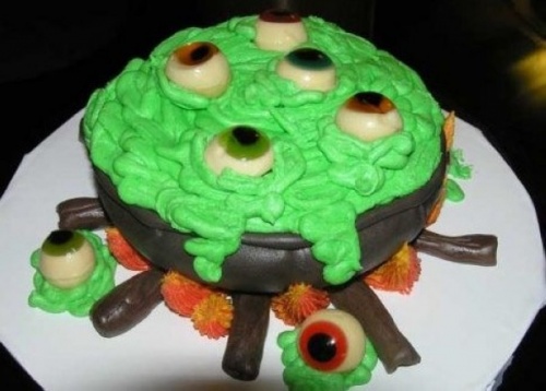 Scary Halloween cakes (454 wallpapers)