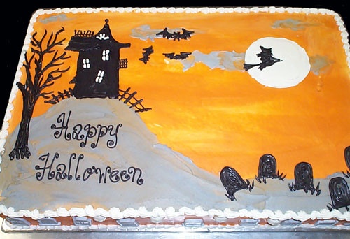 Scary Halloween cakes (454 wallpapers)