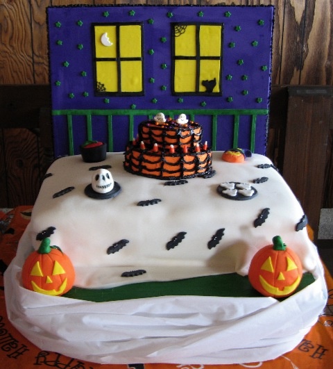 Scary Halloween cakes (454 wallpapers)