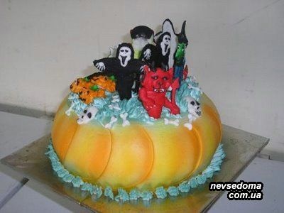 Scary Halloween cakes (454 wallpapers)