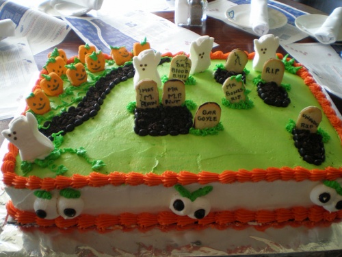 Scary Halloween cakes (454 wallpapers)