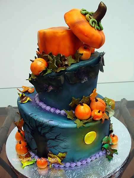 Scary Halloween cakes (454 wallpapers)