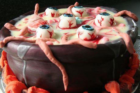 Scary Halloween cakes (454 wallpapers)