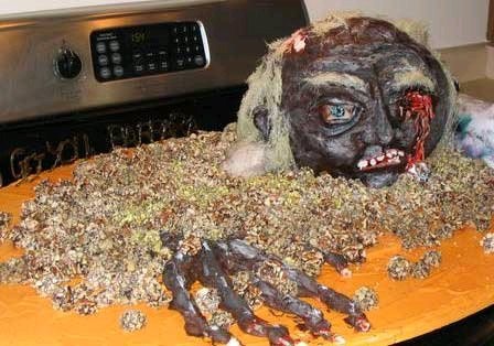 Scary Halloween cakes (454 wallpapers)