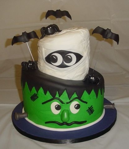 Scary Halloween cakes (454 wallpapers)