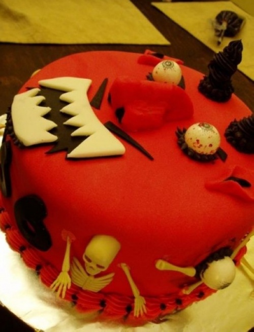 Scary Halloween cakes (454 wallpapers)