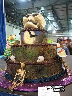 Scary Halloween cakes (454 wallpapers)