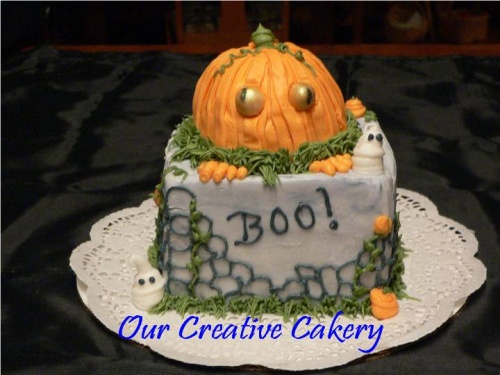 Scary Halloween cakes (454 wallpapers)