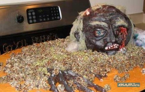 Scary Halloween cakes (454 wallpapers)