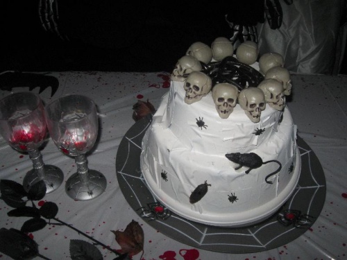 Scary Halloween cakes (454 wallpapers)