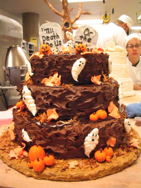 Scary Halloween cakes (454 wallpapers)