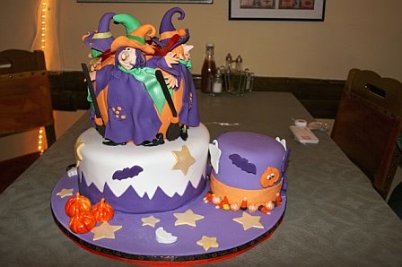 Scary Halloween cakes (454 wallpapers)