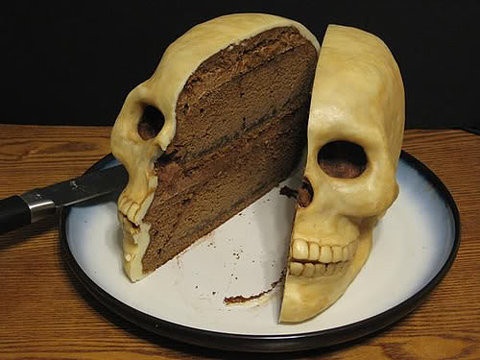 Scary Halloween cakes (454 wallpapers)