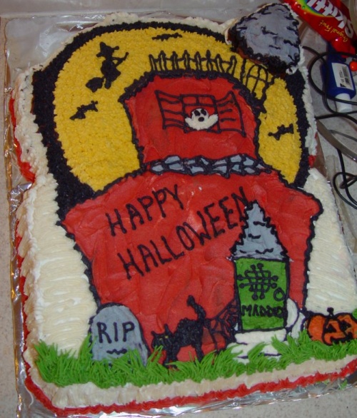 Scary Halloween cakes (454 wallpapers)