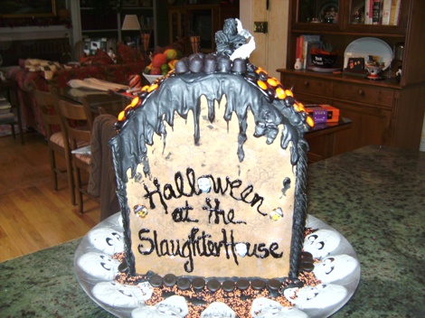 Scary Halloween cakes (454 wallpapers)