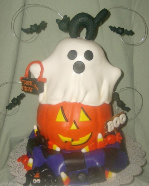 Scary Halloween cakes (454 wallpapers)